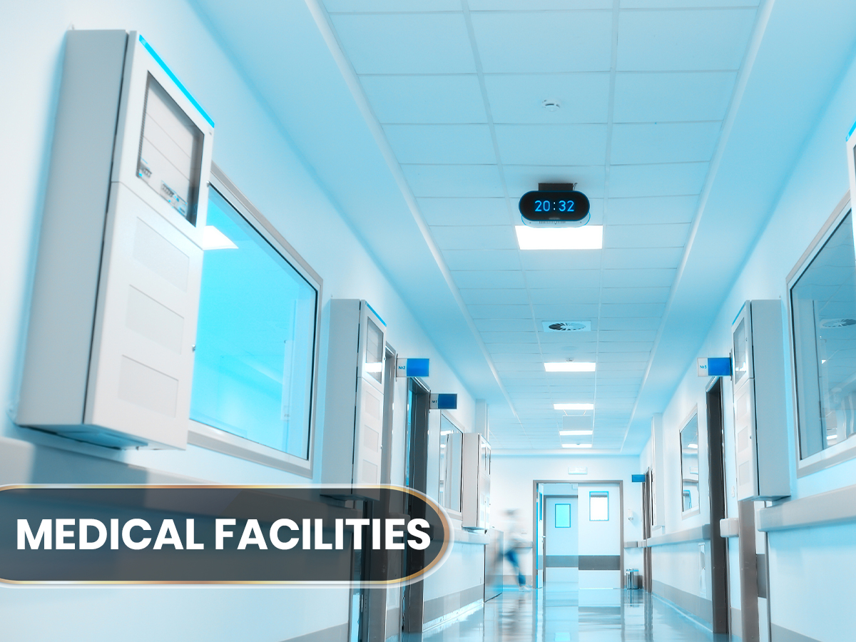 000 medical facilities